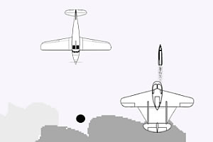 �ڰ׷ɻ���ս