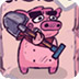 粉红小猪勇士